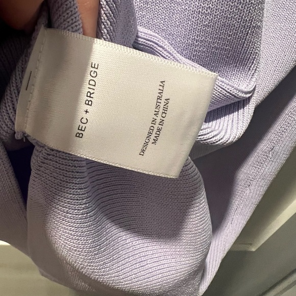 BEC + BRIDGE sorbet mini dress, can be worn both ways XS lilac - Picture 5 of 7